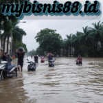 Hujan deras guyur Jakarta, sebanyak 54 RT di Jakarta Selatan dan Timur terendam banjir